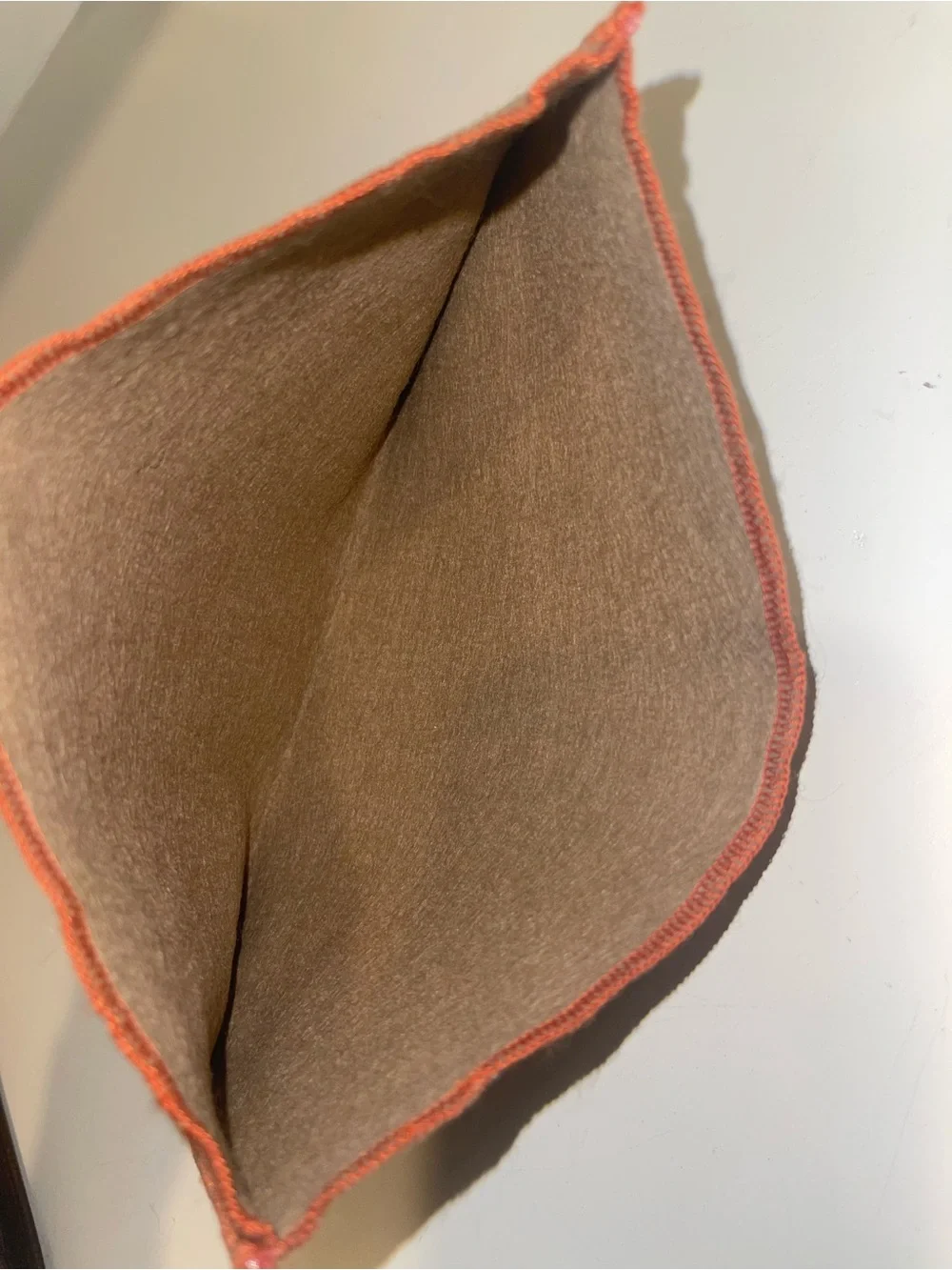 Authentic LOEWE Anagram Bifold Wallet Brown Grained Leather w/ Dust Bag